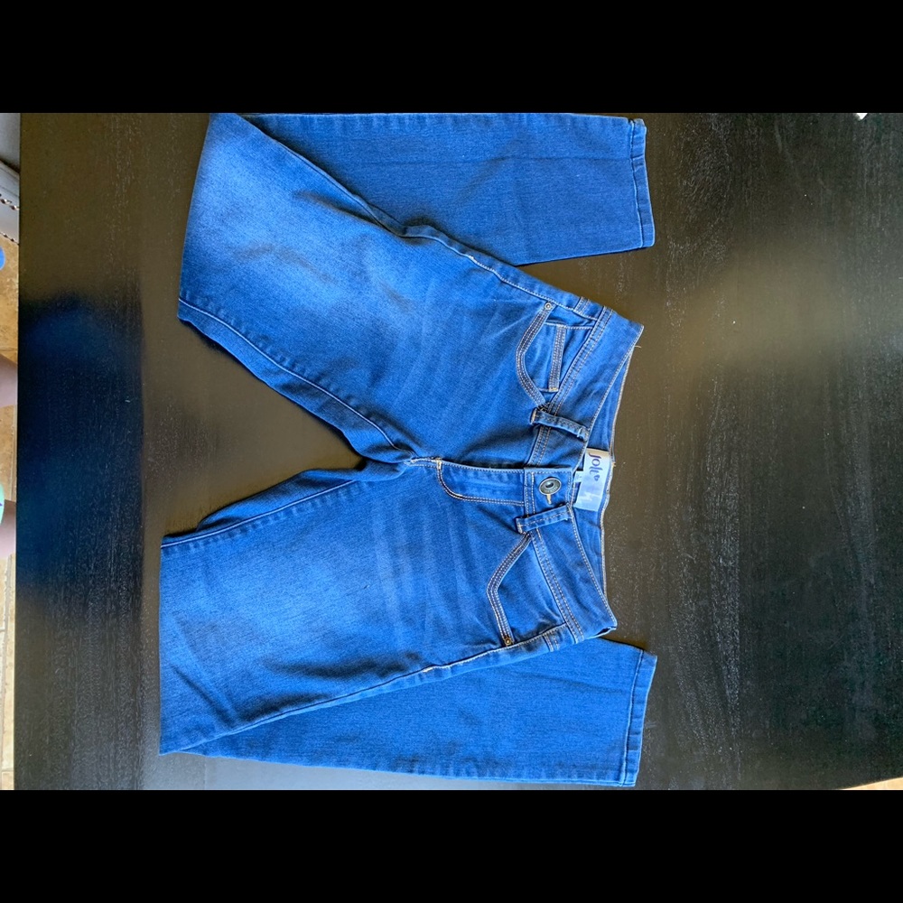 Jolt dark wash skinny jeans
